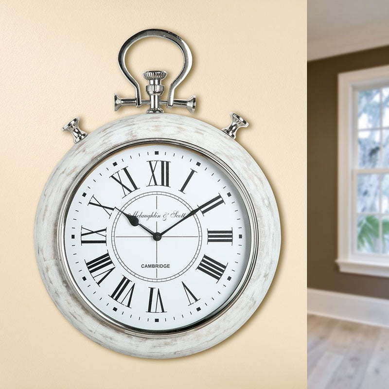 Elegante wandklok Bocina 50 cm hoog, 36 cm diameter - kwaliteitsproduct van GILDE