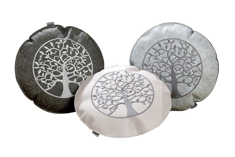 6-part fabric tree of life cushion around 40cm