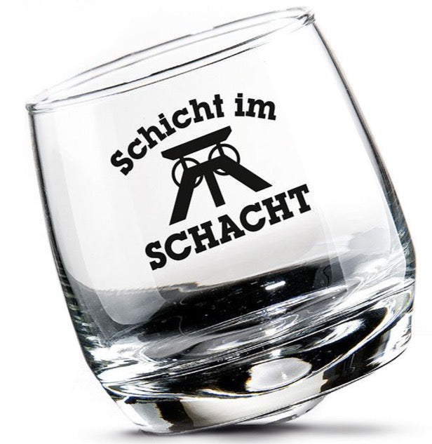 Wackelglas Set Schicht im Schacht Ruhrpott 2er Geschenkbox 200ml
