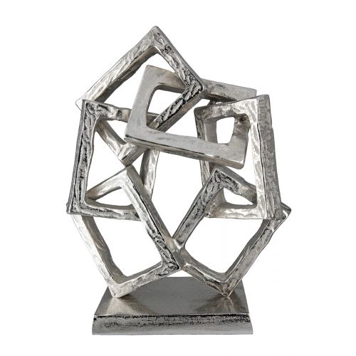 Aluminum object "Square" - Unique symmetry and beauty