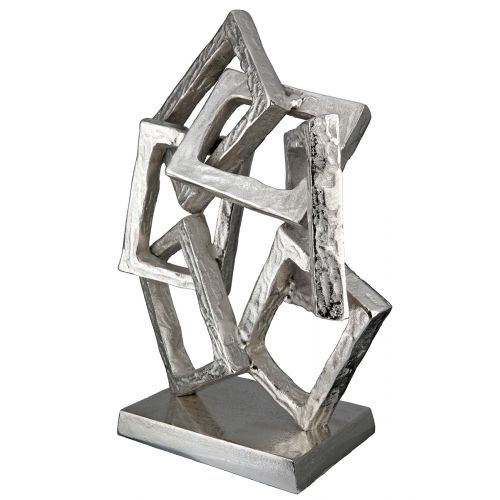 Aluminum object "Square" - Unique symmetry and beauty