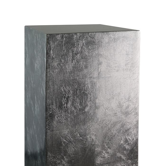 Säule "Solid" silberfarben - moderne Eleganz für jeden Raum