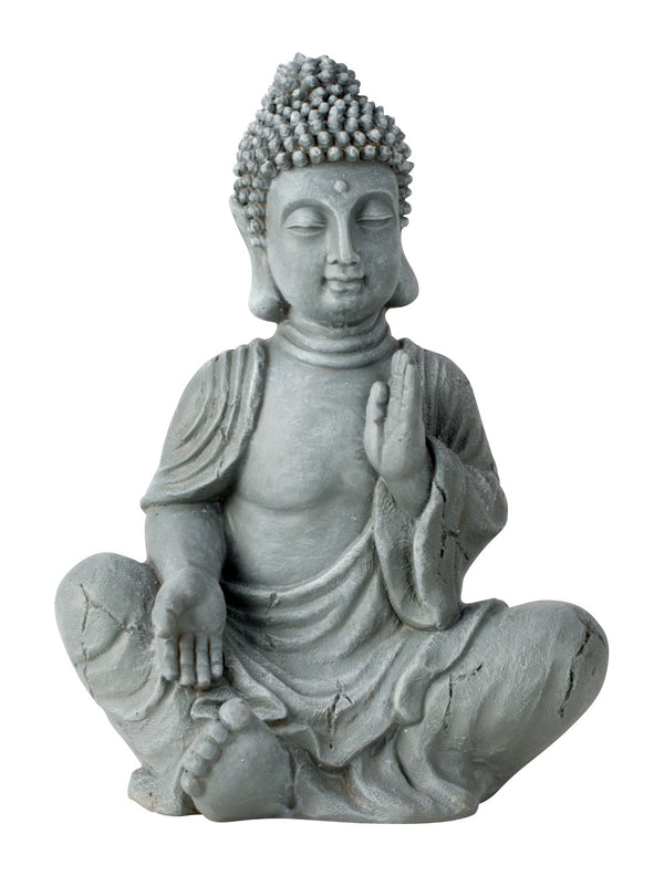 Zeitlose Ruhe – Wetterfeste Buddha-Skulptur für Innen & Außen