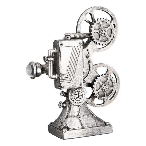 Sculptuur Steampunk Camera gemaakt van poly hoogte 23cm