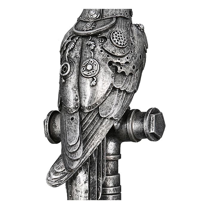 Poly sculptuur Steampunk Papegaai papegaai hoogte 30,5cm