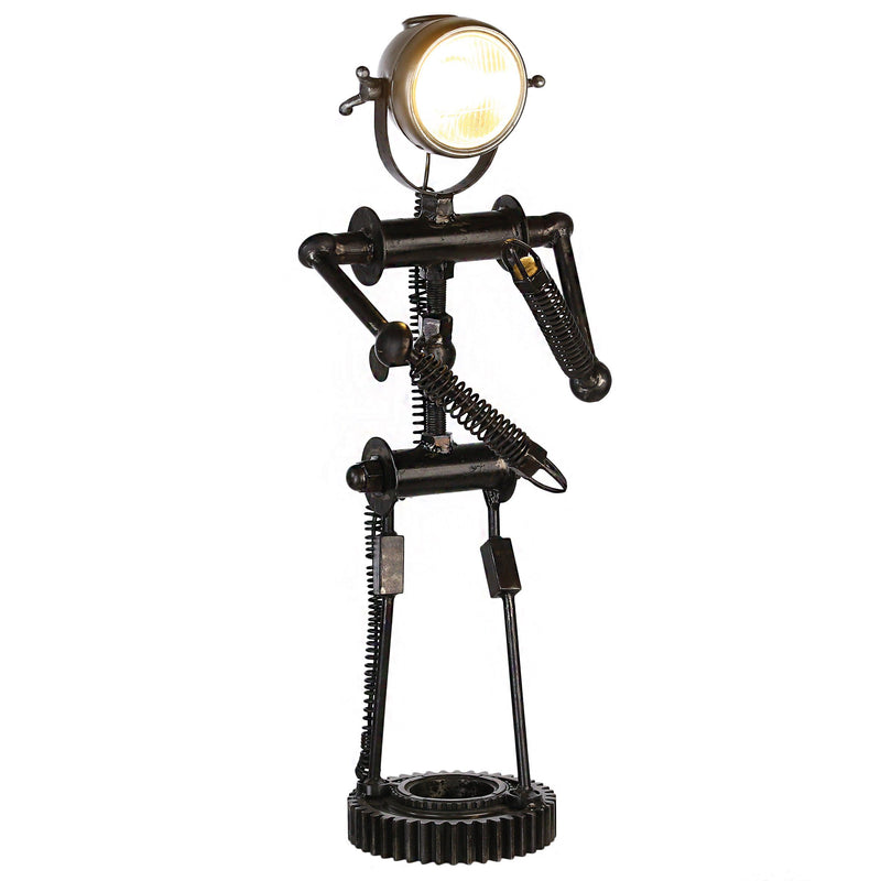 RoboLumen - De samensmelting van kunst en licht, een exclusieve vloerlamp in robotdesign 