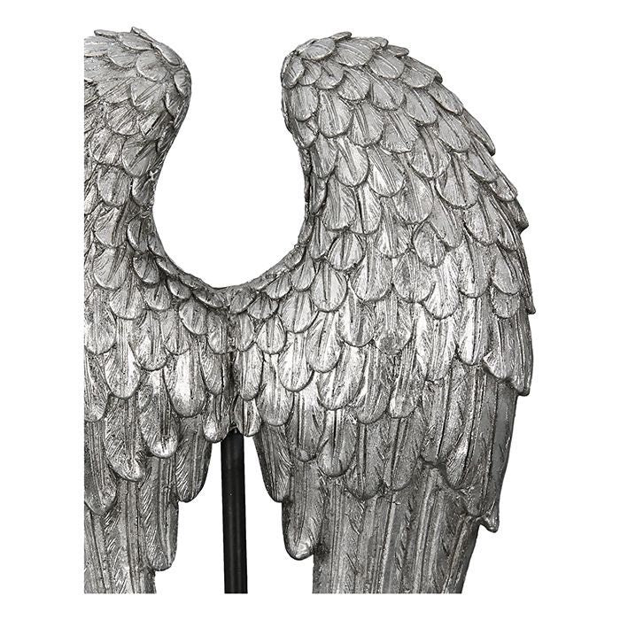 Skulptur Wing antik goldfarben oder silberfarben Engelsflügel