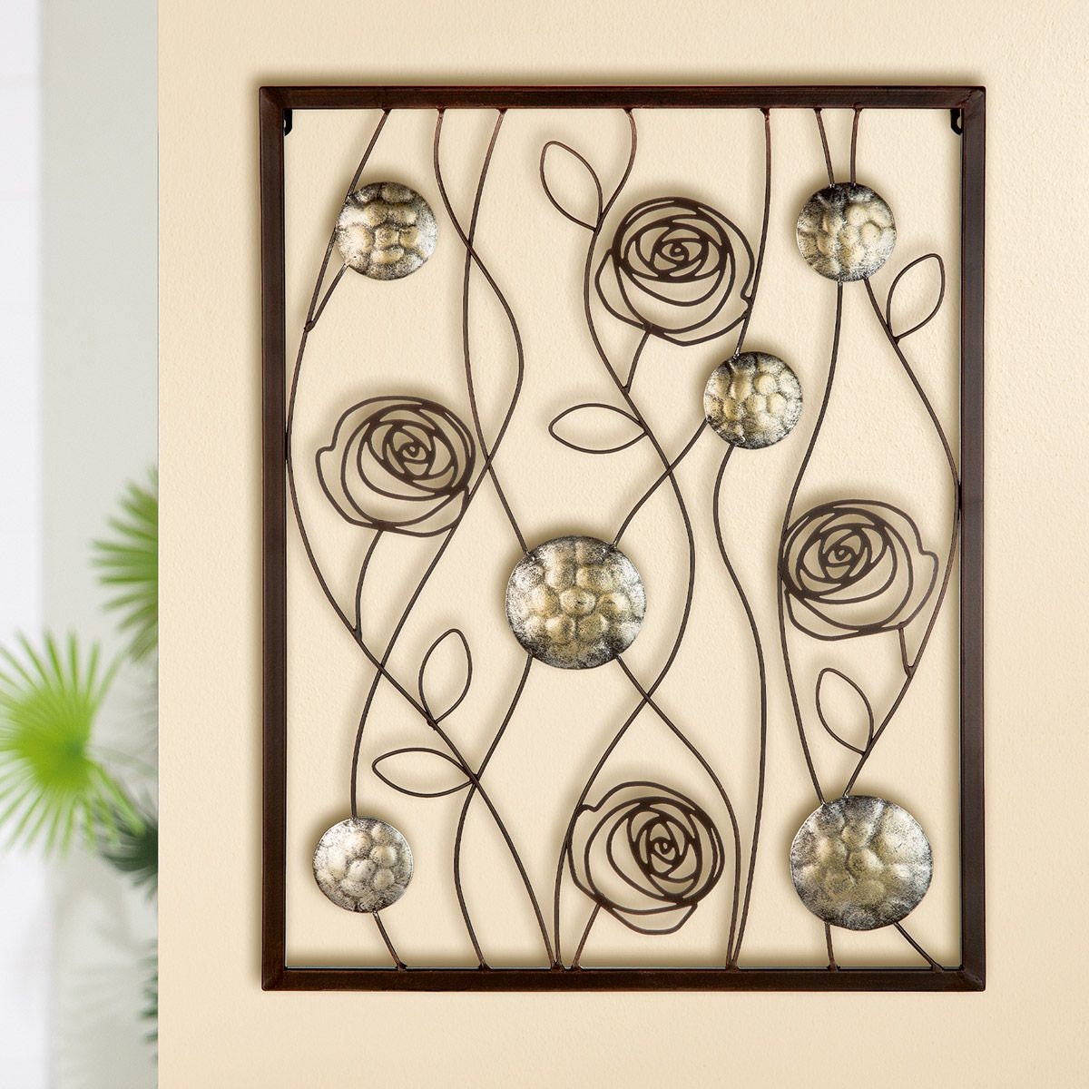 Verleihen Sie Ihrem Zuhause eine elegante Note mit dem GILDE 3D Wandbild "MY ROSE"