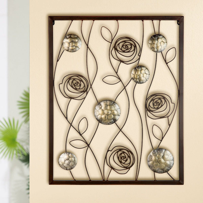 Give your home an elegant touch with the GILDE 3D mural "MY ROSE"