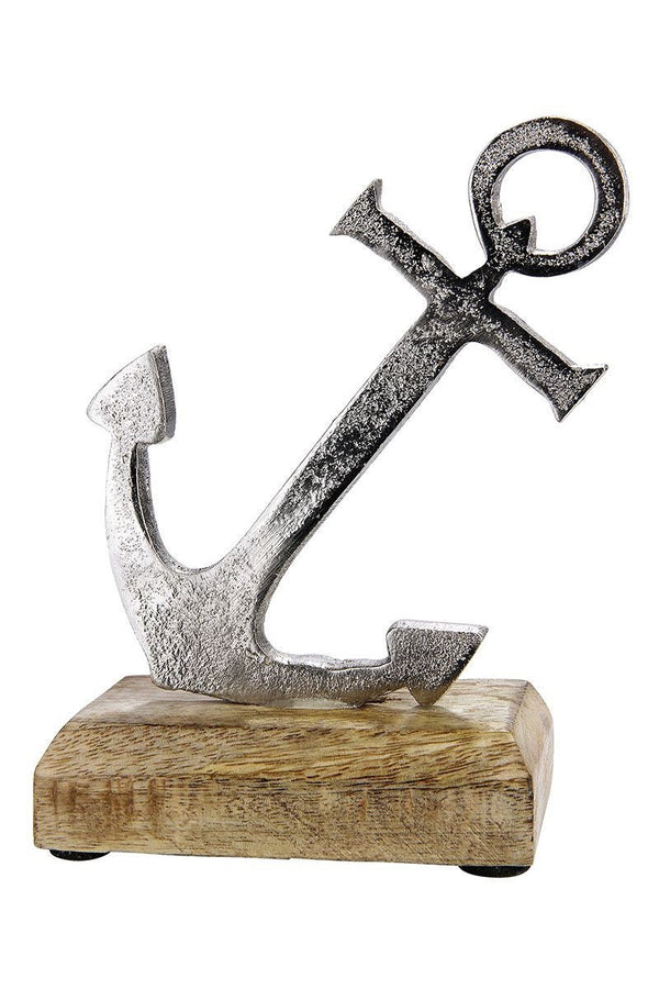 Aluminum Mini Anchor Lucky Symbol Deco H 15.5cm