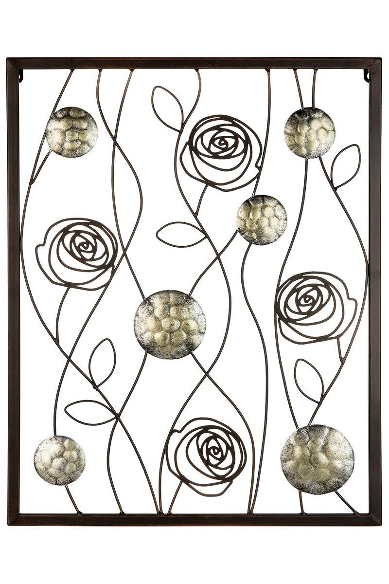 Give your home an elegant touch with the GILDE 3D mural "MY ROSE"