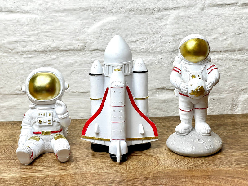 Astronaut Money Box Spaceman Money Box Coin Bank Piggy Bank Rocket Nasa