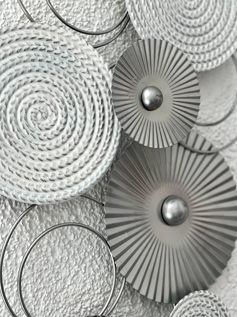 3D wanddecoratie Sixo wanddecoratie cirkels 83x38 cm &gt;&gt; B goederen &lt;&lt;