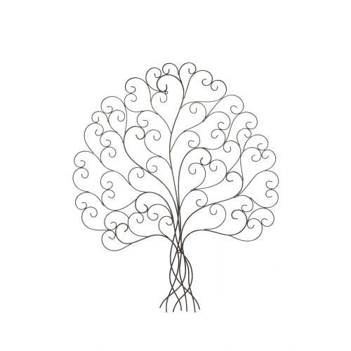 Wall relief CORTIXO Tree of Life 92cm