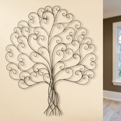 Wall relief CORTIXO Tree of Life 92cm