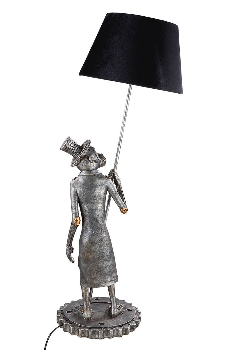 Tischlampe Steampunk MONKEY aus Poly Höhe 90cm