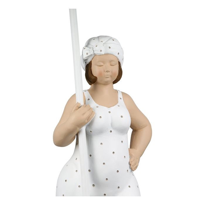 Gilde lamp 'Becky' - elegant lighting element in gray and white