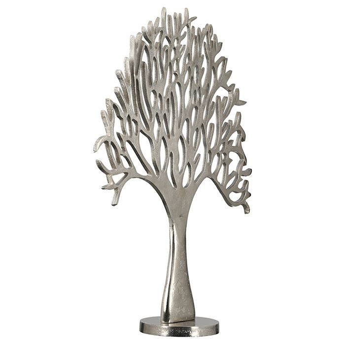 Elegance kwaliteitsbeeld levensboom aluminium antiek finish 51cm of 62cm