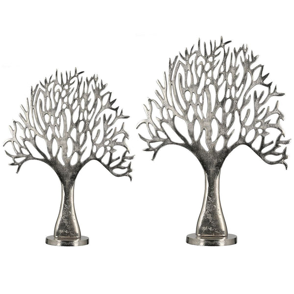 Elegance kwaliteitsbeeld levensboom aluminium antiek finish 51cm of 62cm