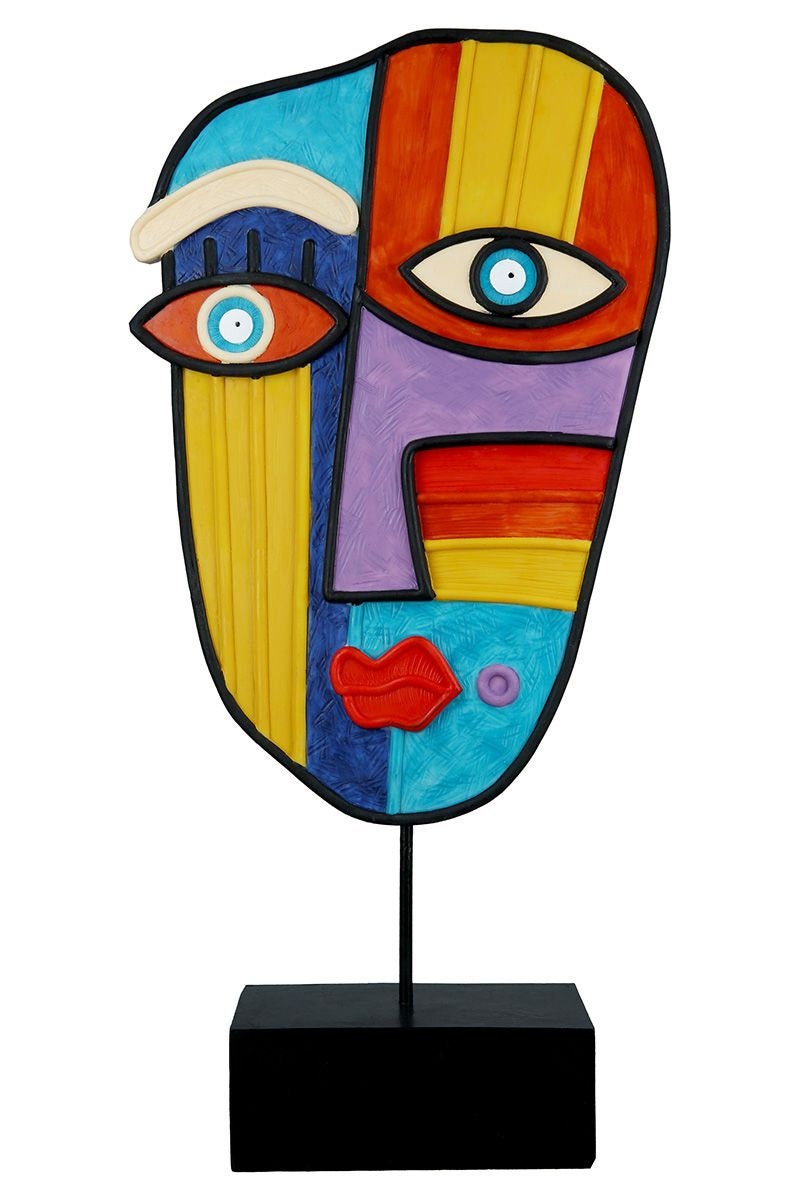 Exklusives 2-er Set handgefertigte Skulptur „Abstrakt“ - Ein Unikat der modernen Kunst für Ihr Zuhause