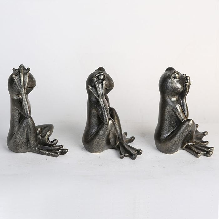 The 3 Wise Frogs - Inspired by the ancient Chinese proverb