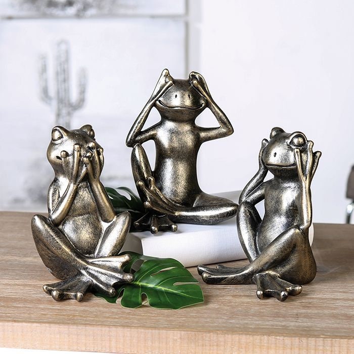 Die 3 Weisen Frösche - Inspiriert vom alt-chinesischen Sprichwort