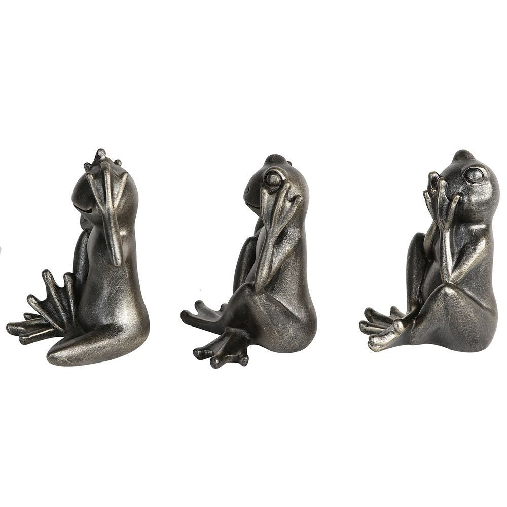 The 3 Wise Frogs - Inspired by the ancient Chinese proverb