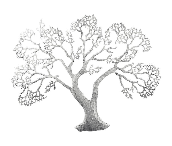 Wanddeko BAUM Wandschmuck - 3D Bild Metalldeko für eine besondere Wohnatmosphäre