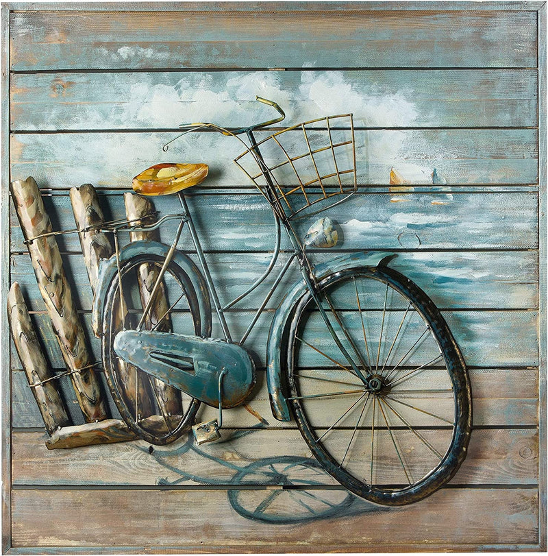 Gilde GALLERY Schilderij Enjoy The Ride Kunstobject "Gilde Gallery" handwerk 80x80cm