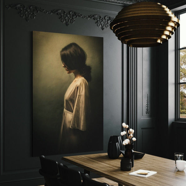 MF Premium wanddecoratie "Alisia" Unieke blikvanger voor uw interieur 80x124cm Topkwaliteit kunstwerk