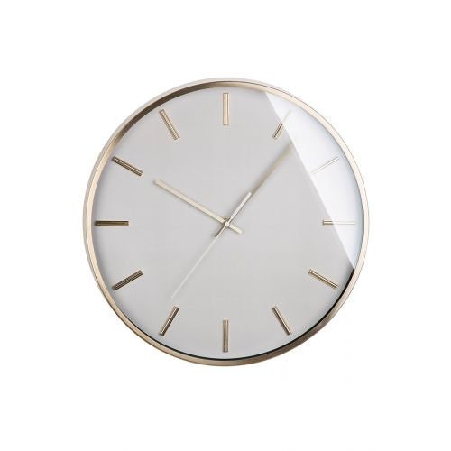 Wanduhr "Chic Luxusklasse" – Zeitloses Design trifft auf moderne Eleganz in Champagnerfarben