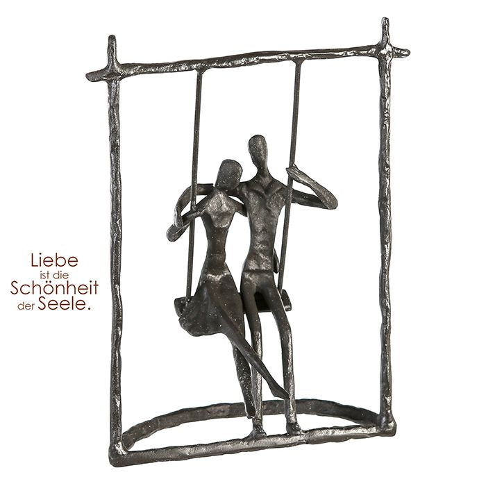 Schaukelnde Liebe - Die romantische Skulptur für Ihr Zuhause oder Büro